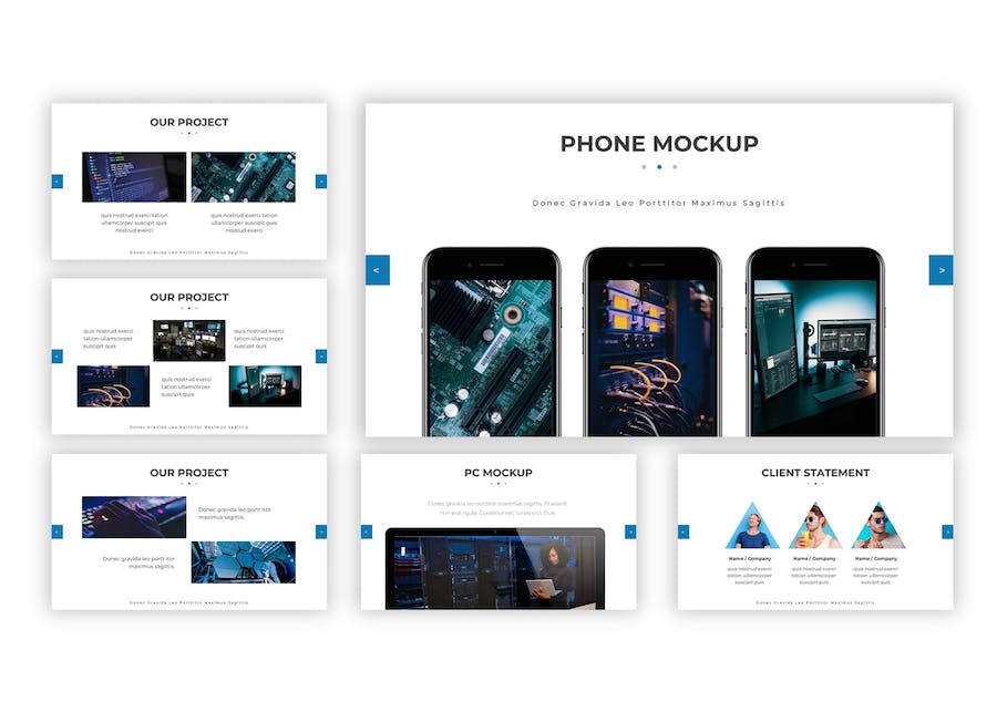 技术应用发展讲述展示Keynote模板 - PPT派