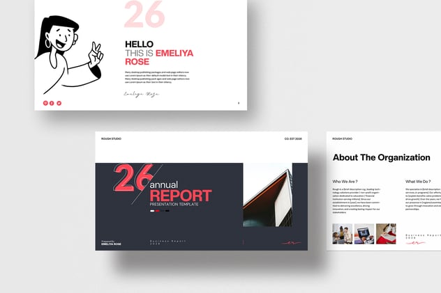 年度财务报告总结展示Keynote模板 - PPT派