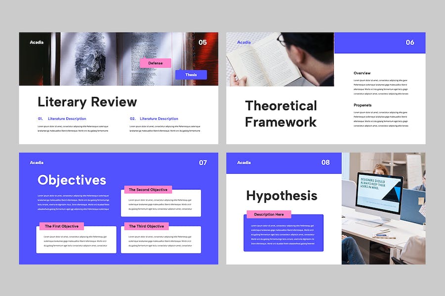 学位论文答辩防御方案PPT模板 - PPT派