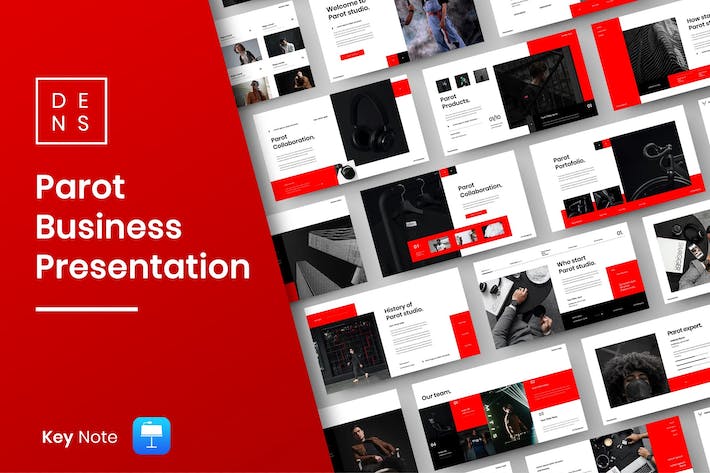 商务融资计划书投资路演方案Keynote模板 - PPT派