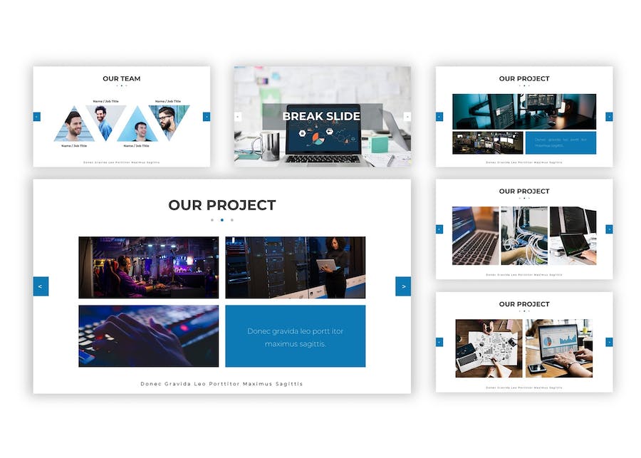 技术应用发展讲述展示Keynote模板 - PPT派