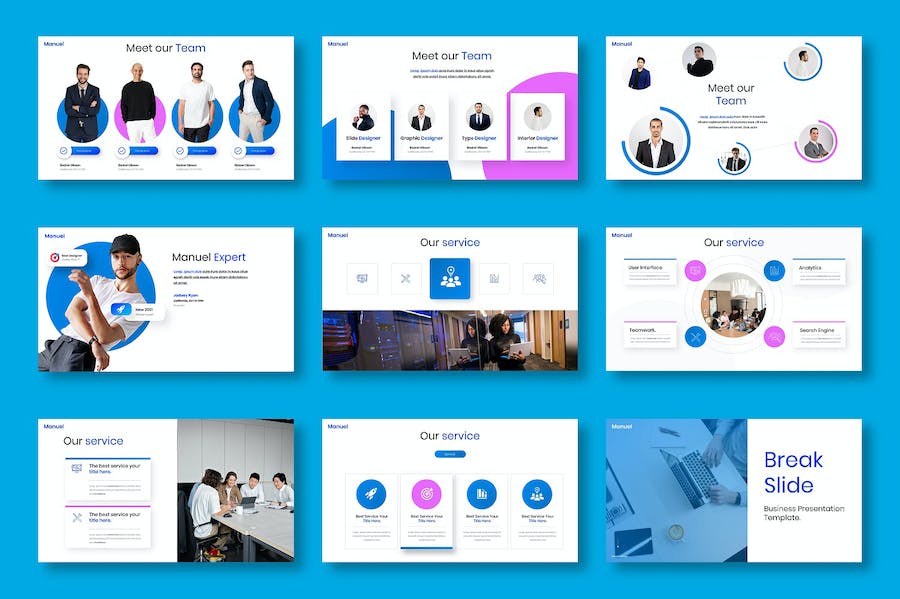 商业企业品牌建设宣传方案Keynote模板 - PPT派