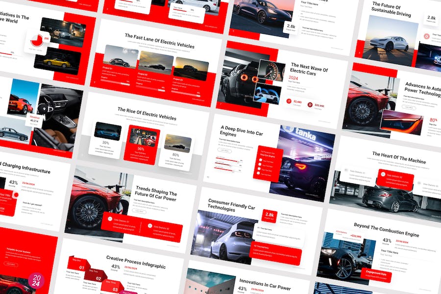 汽车品牌销售营销推广方案PPT模板 - PPT派