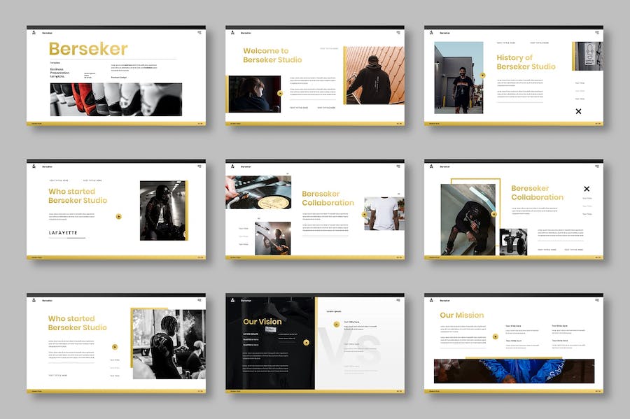 公司商务报告数据统计分析PPT模板 - PPT派