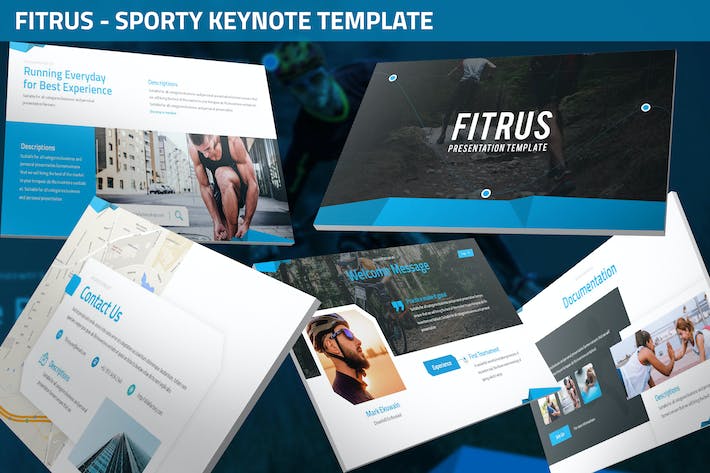 运动型号产品推介讲述Keynote模板 - PPT派