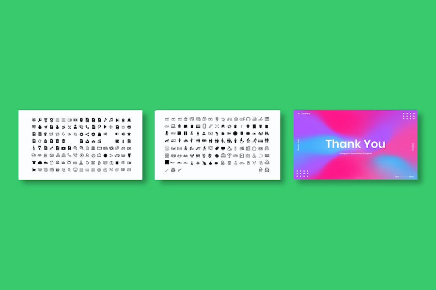 粉彩风格商务类展示Keynote模板 - PPT派