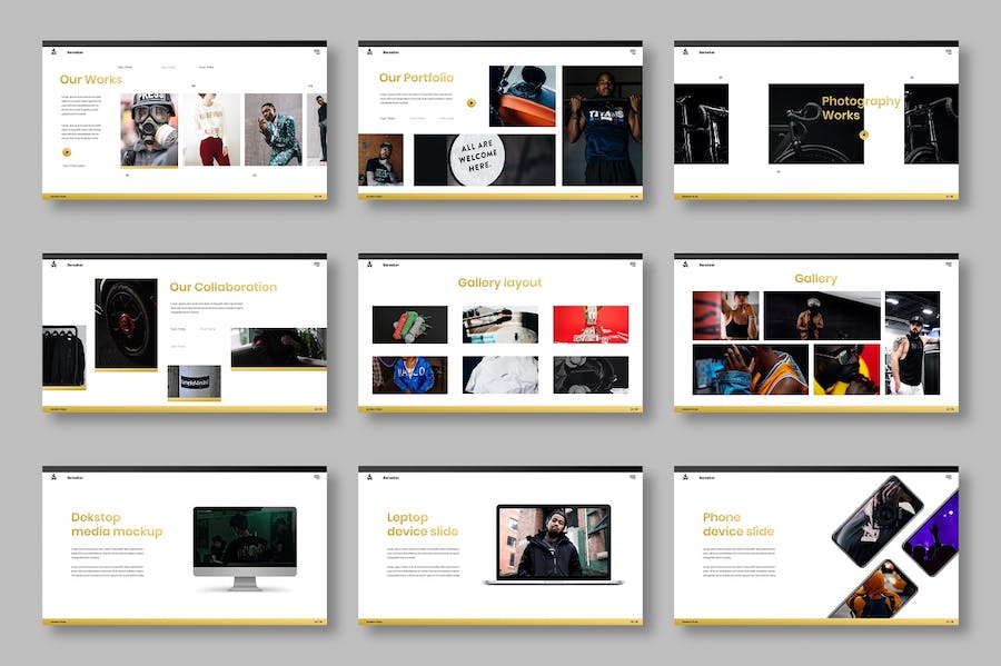公司商务报告数据统计分析PPT模板 - PPT派