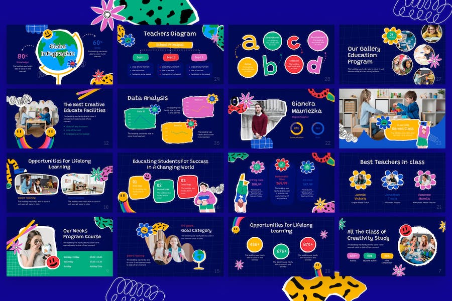 Joy-kids-creative-education-powerpoint-template - PPT派