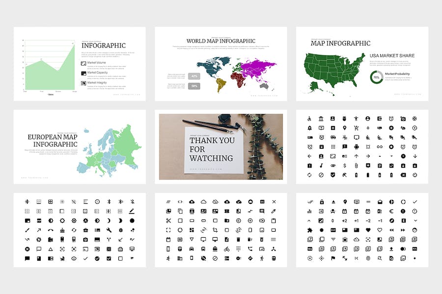 多功能商业融资计划书Keynote模板 - PPT派
