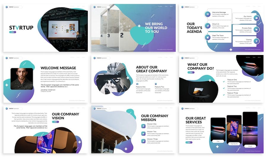 创业融资路演商业计划PPT模板 - PPT派