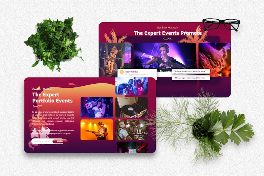 音乐活动策划推广营销方案Keynote模板 - PPT派