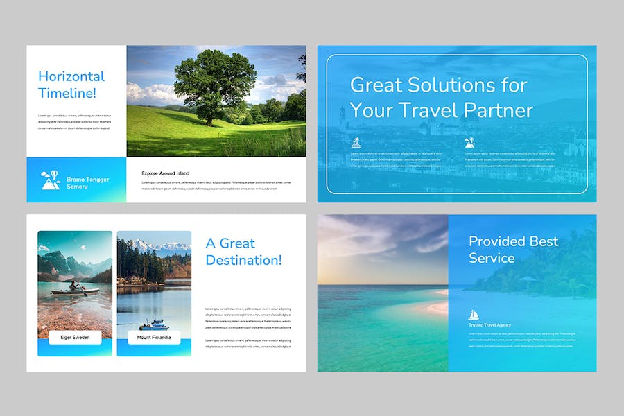 旅游商务讲述推介方案Keynote模板 - PPT派