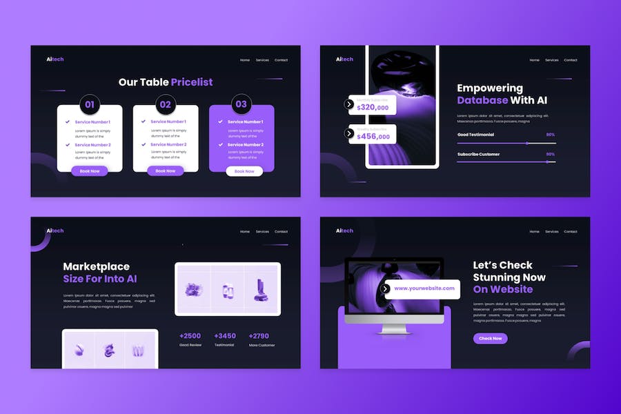 IT科技互联网产品展示Keynote模板 - PPT派