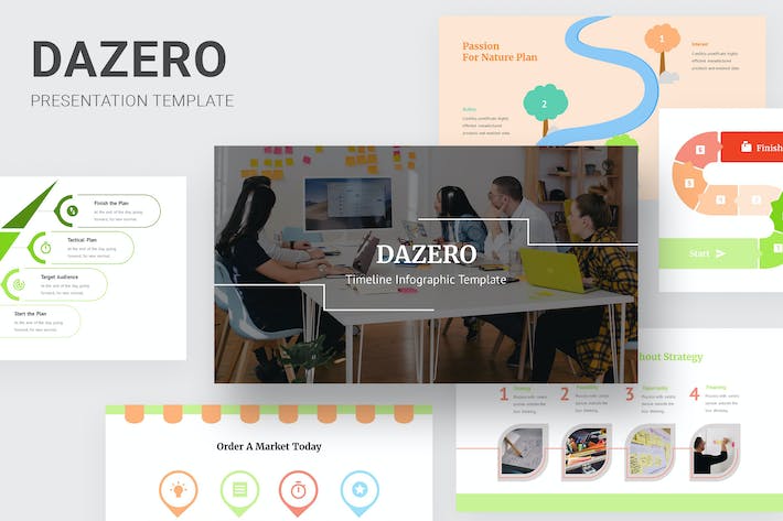 Dazero-时间线-信息图-PowerPoint- PPT派