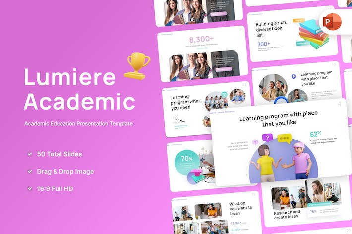 Lumiere-academic-education-powerpoint-template - PPT派