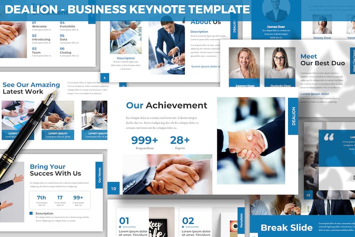 商业交易谈判合作方案Keynote模板 - PPT派