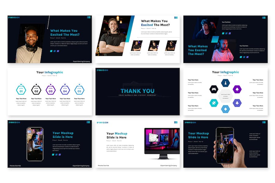 入侵科技网络安全主题PPT模板 - PPT派