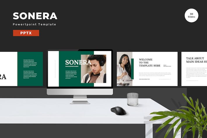 Sonera-PowerPoint-模板- PPT派