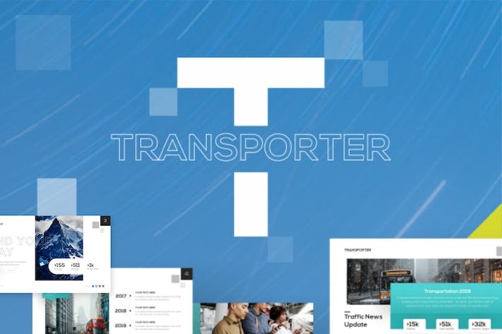 Transporter-transportation-powerpoint-template - PPT派