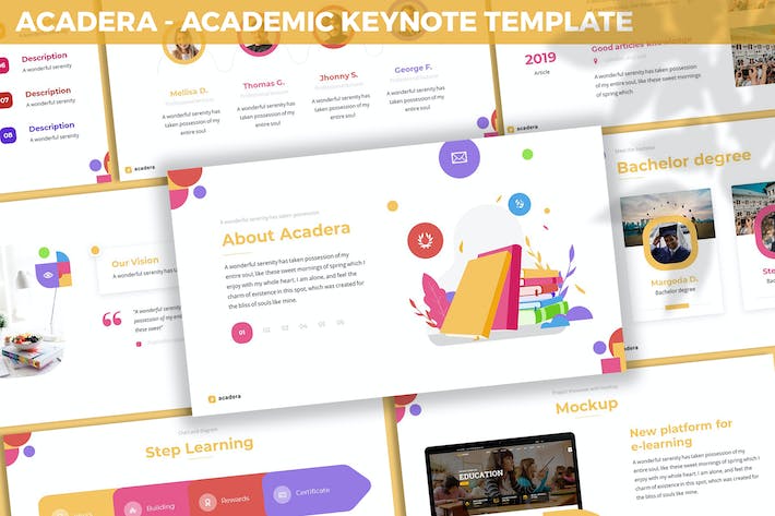 学院学术主题演讲Keynote模板 - PPT派