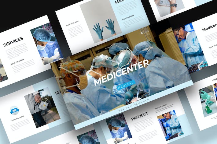 医疗医学诊疗讲述展示Keynote模板 - PPT派
