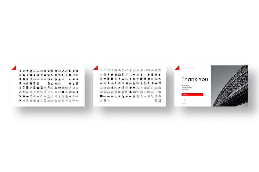 时尚商务企业营销推广PPT模板 - PPT派