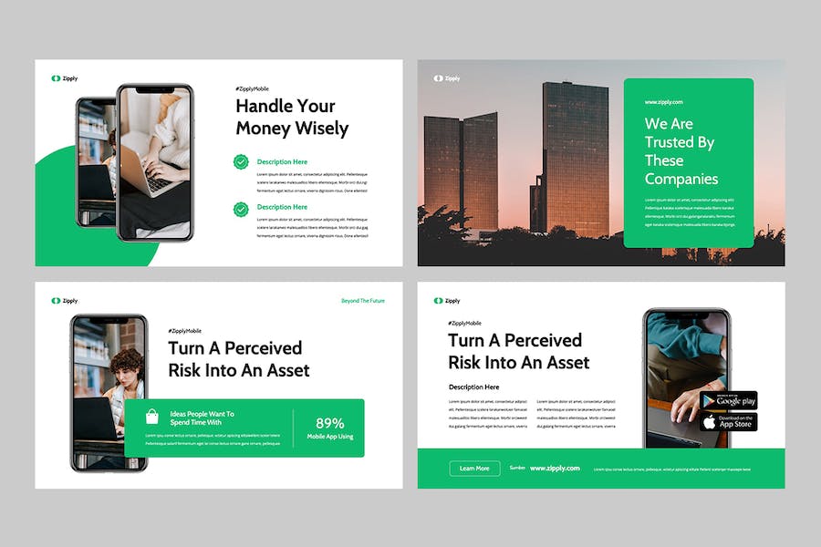 移动应用开发讲述展示技术方案实现Keynote模板 - PPT派