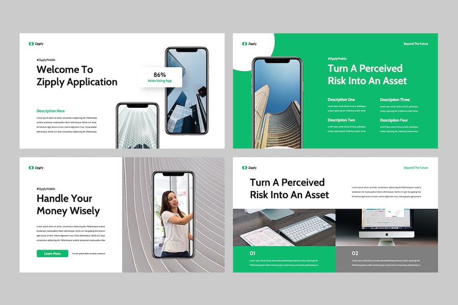 移动应用开发讲述展示技术方案实现Keynote模板 - PPT派