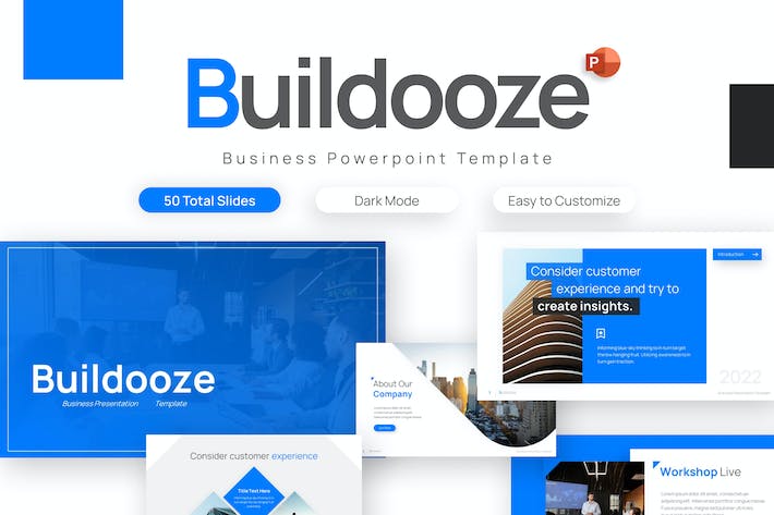 Buildooze-业务-PowerPoint-模板- PPT派