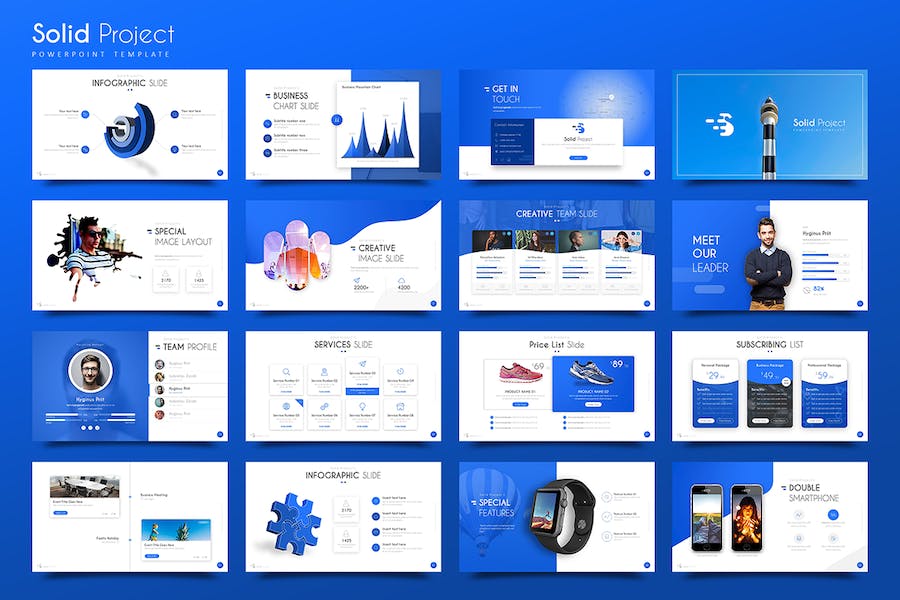 Solid-项目-PowerPoint-模板 - PPT派