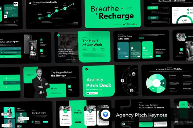 代理融资路演商业计划Keynote模板 - PPT派