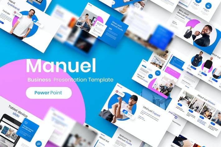 创意商务品牌产品展示PPT模板 - PPT派