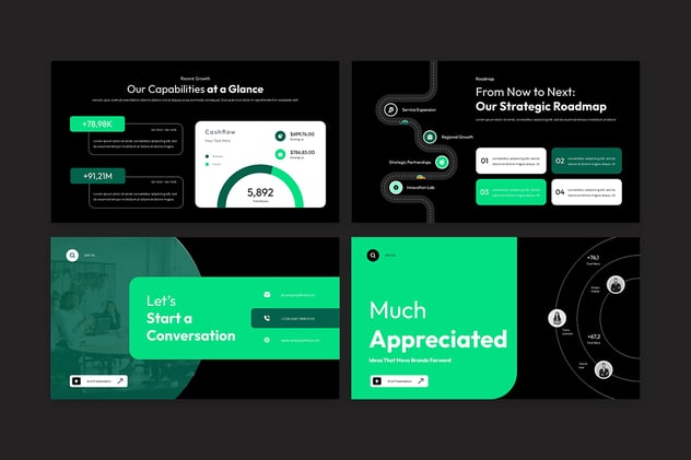 代理融资路演商业计划Keynote模板 - PPT派