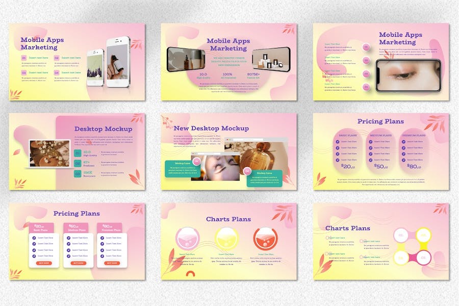 美容产品护肤推介展示讲述Keynote模板 - PPT派