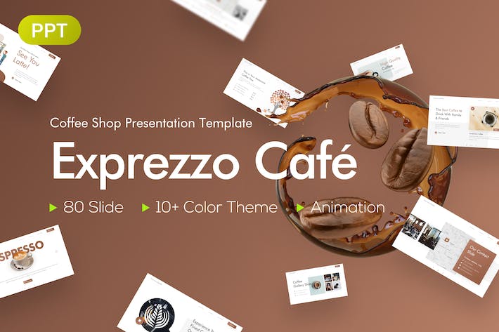 Exprezzo-cafe-powerpoint-presentation-template- PPT派