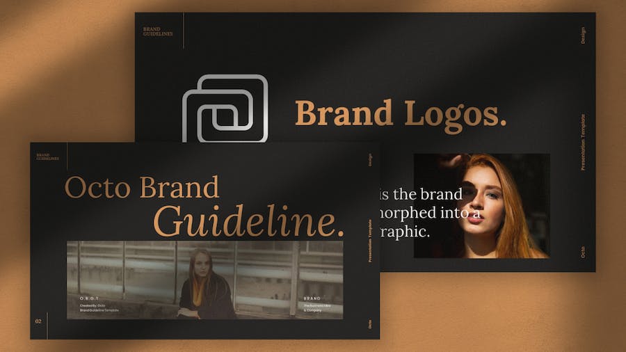 高级品牌指南主题Keynote演讲 - PPT派