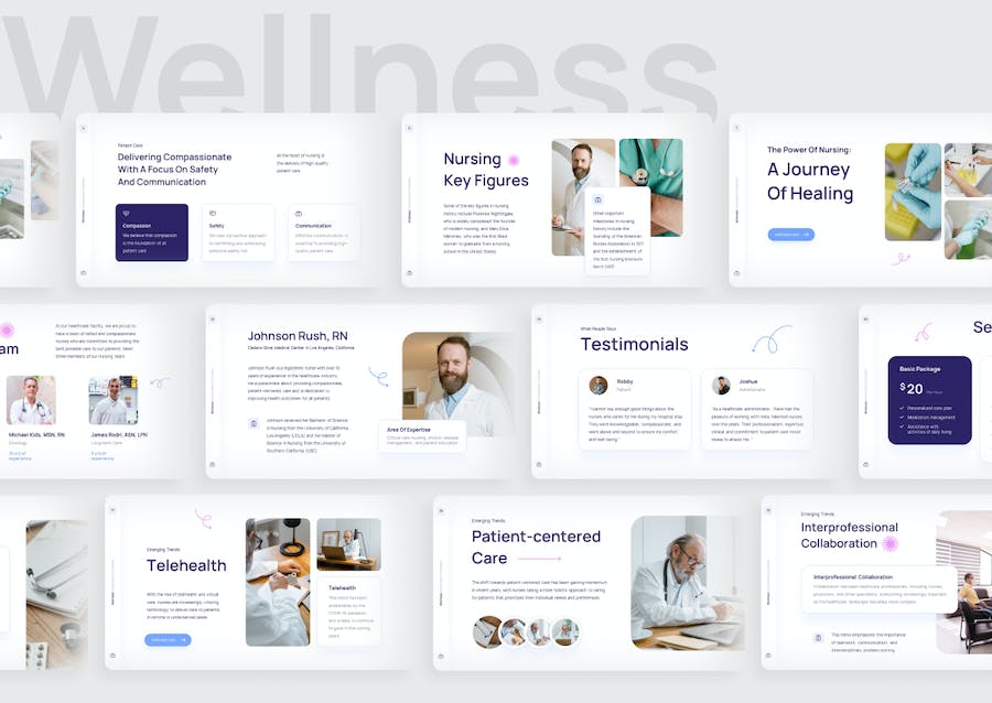 健康护理卫生养生讲座方案Keynote模板 - PPT派