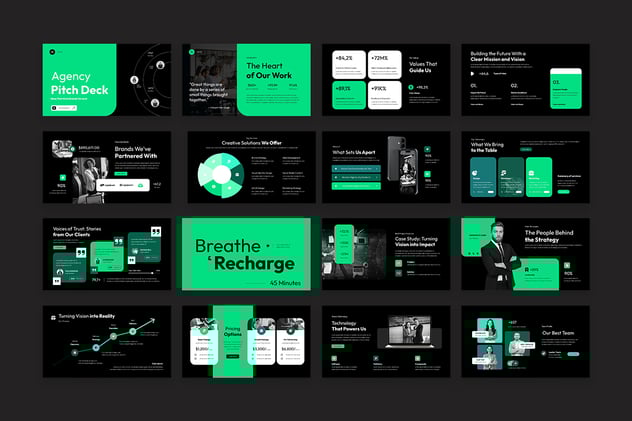 代理融资路演商业计划Keynote模板 - PPT派