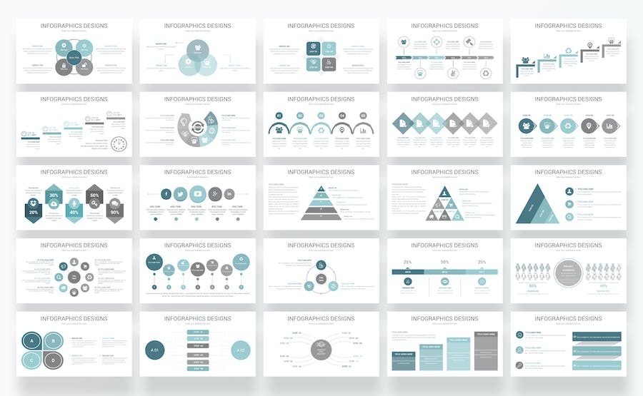 商业套装综合展示方案PPT模板 - PPT派