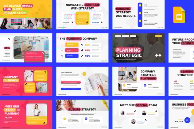 战略规划方案制定PPT模板 - PPT派