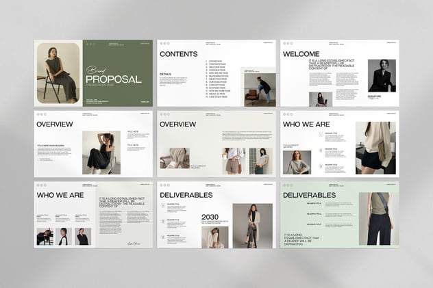 品牌提案策划方案Keynote模板 - PPT派