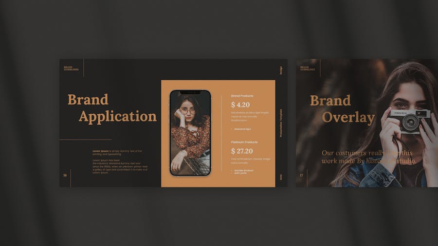 高级品牌指南主题Keynote演讲 - PPT派