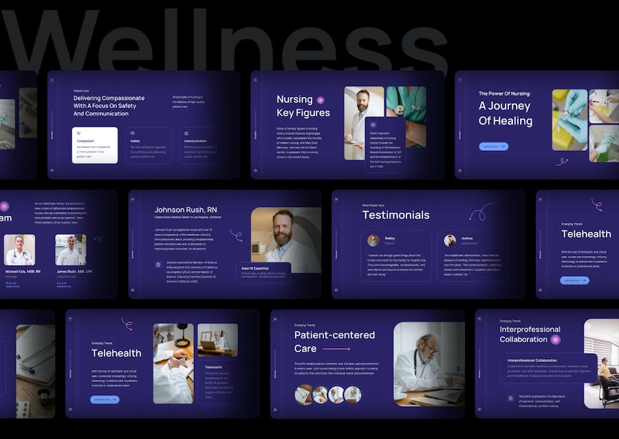 健康护理卫生养生讲座方案Keynote模板 - PPT派