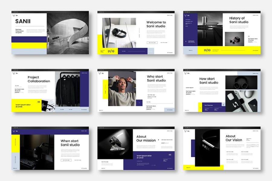 商务项目展示工作汇报Keynote模板 - PPT派