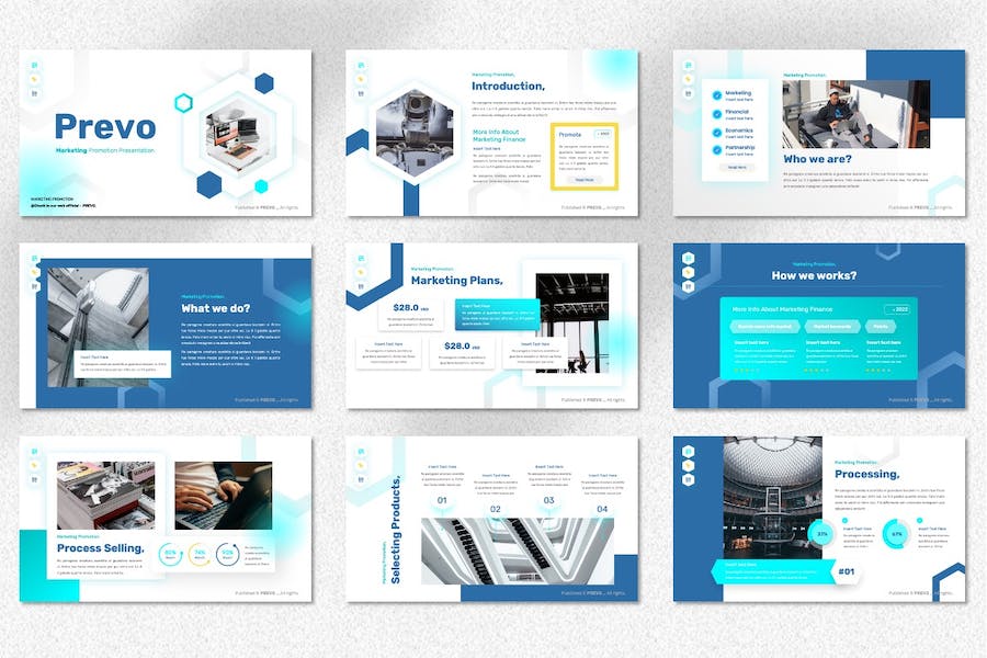 营销推广策略方案Keynote模板 - PPT派