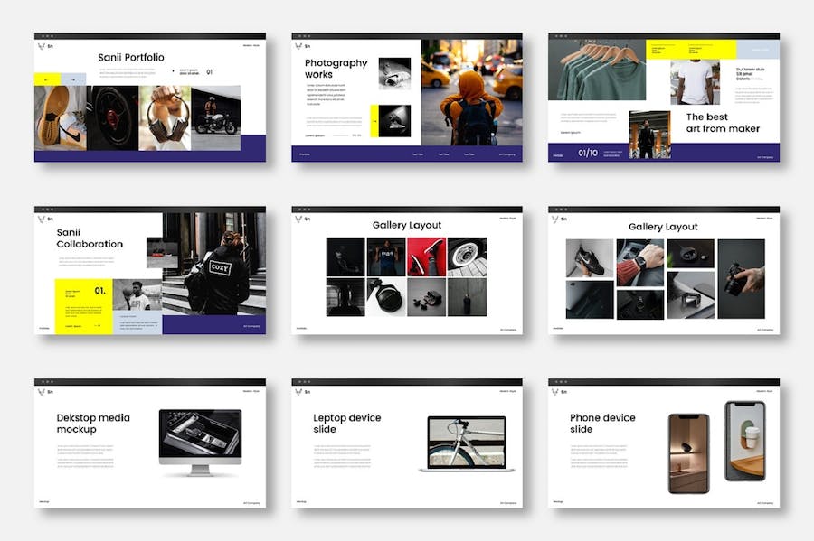 商务项目展示工作汇报Keynote模板 - PPT派