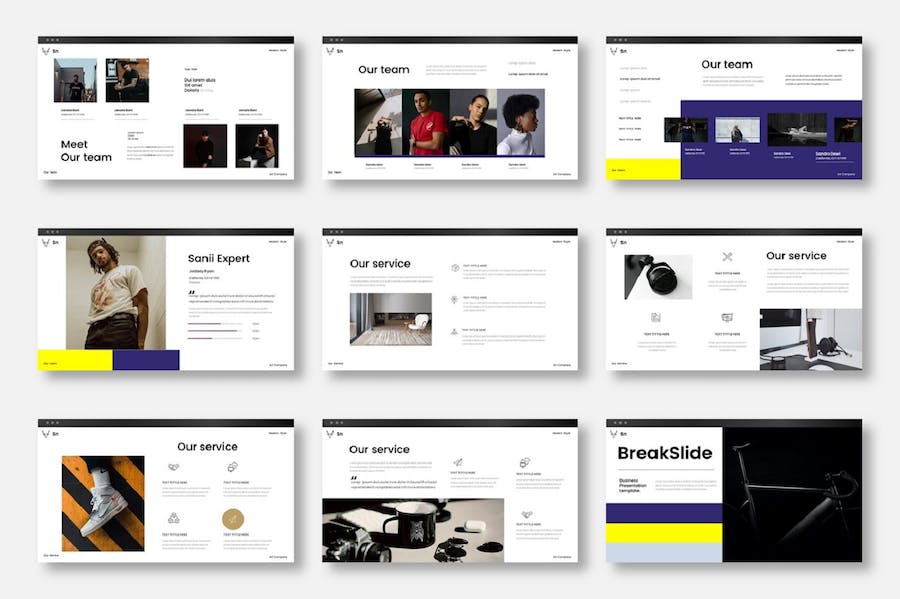 商务项目展示工作汇报Keynote模板 - PPT派