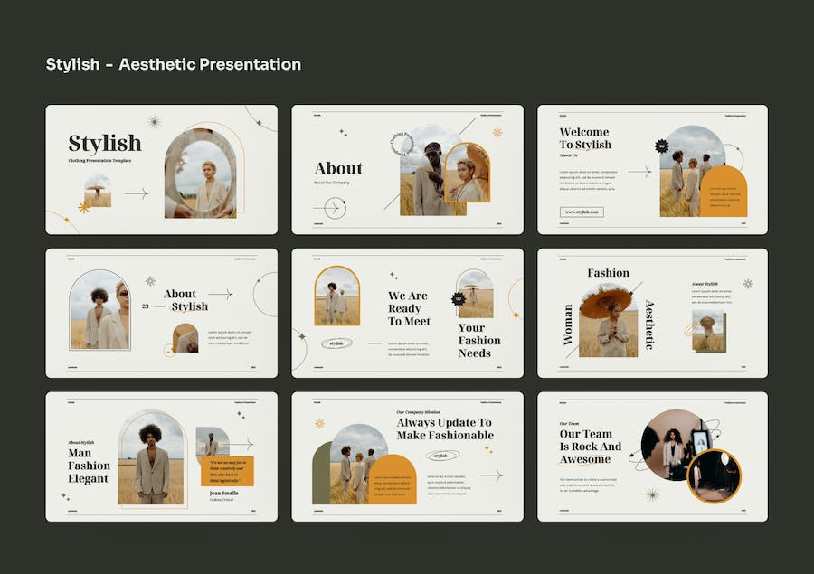 时尚服装品牌展示推介方案PPT模板 - PPT派