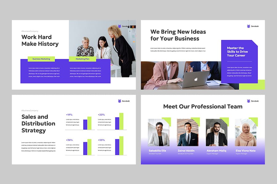 公司企业形象展示PPT模板 - PPT派