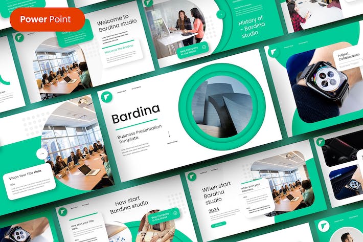 商业运营管理方案展示PPT模板 - PPT派